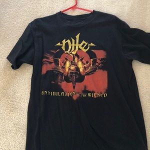 Nile band t shirt